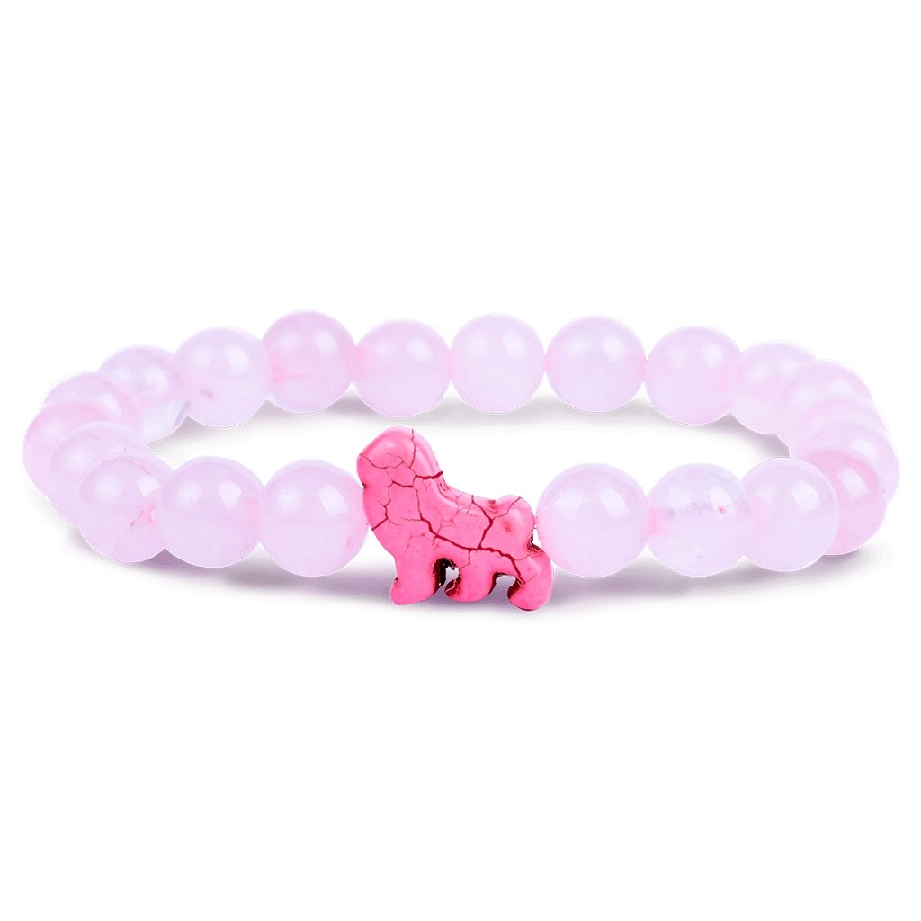 Fahlo  The Excursion Bracelet in Kenya Orchid Pink- Lion Tracking Bracelet