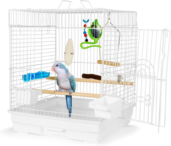 Featherland Paradise 448S Starter Kit Bird Cage， White