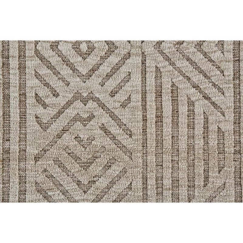 Weave and Wander Oliena Modern Diamond Art Deco Rug