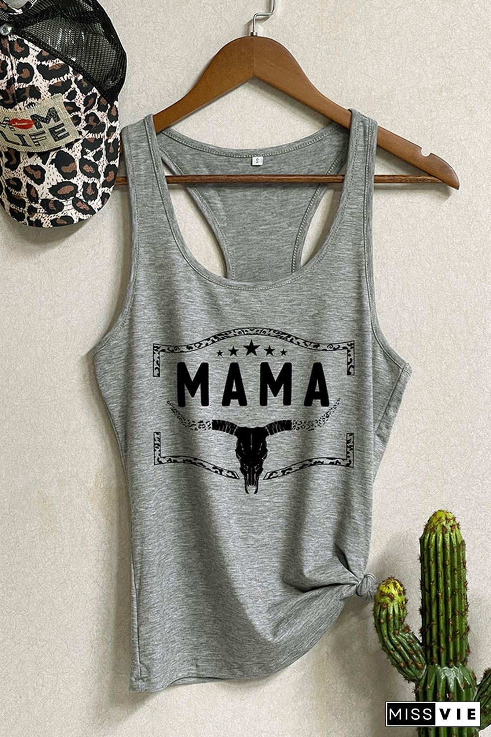 Mama Sleeveless Tank Top