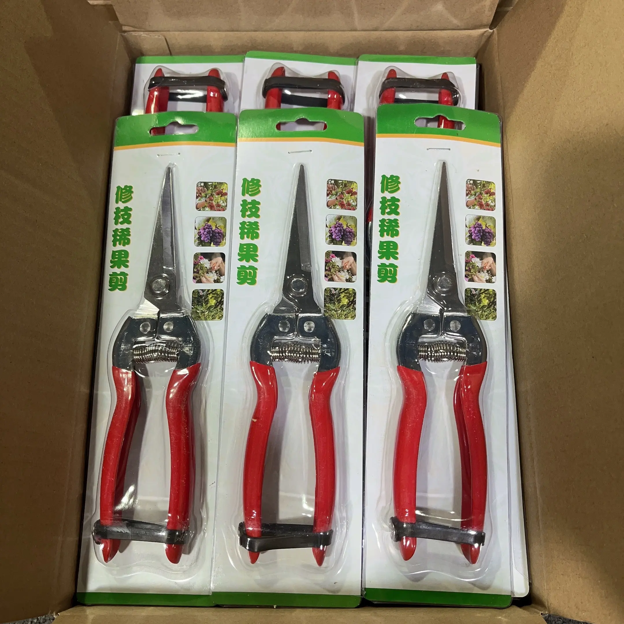 China manufacturer garden scissors tools vineyard pruning shears scissors professional houseplant pruning hand garden shears