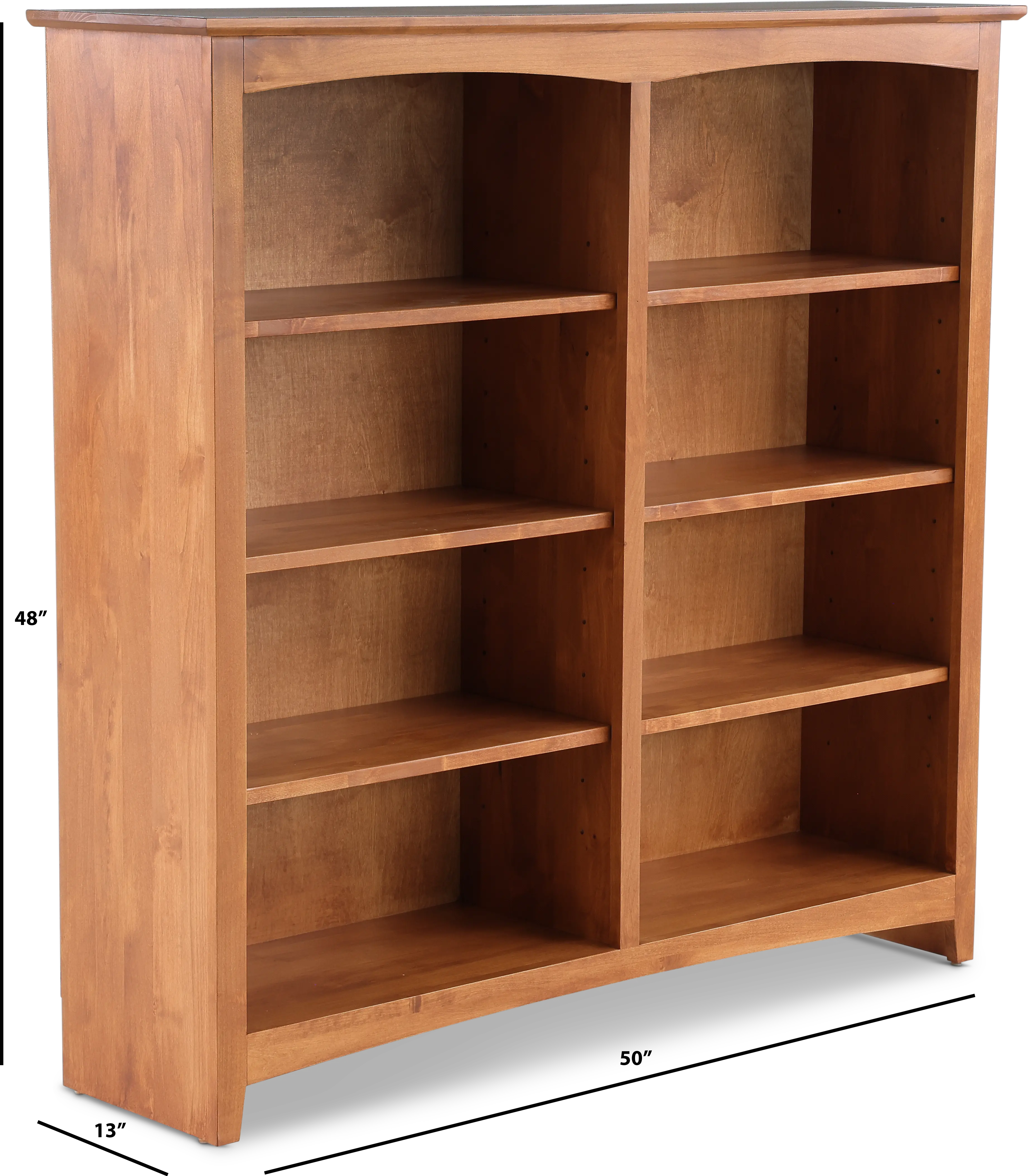 Lancaster Gold Pecan Bookcase