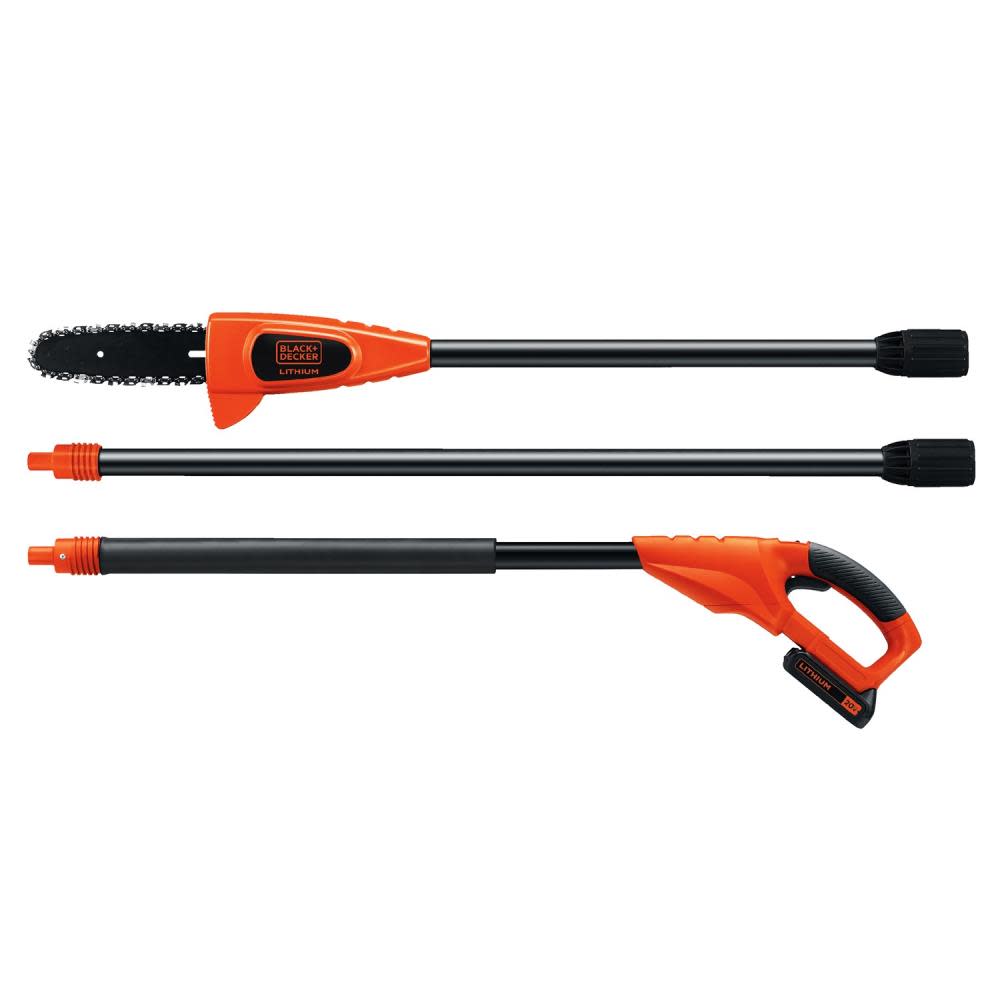 20-volt Lithium Ion (Li-ion) 8-in Cordless Electric Pole Saw ;