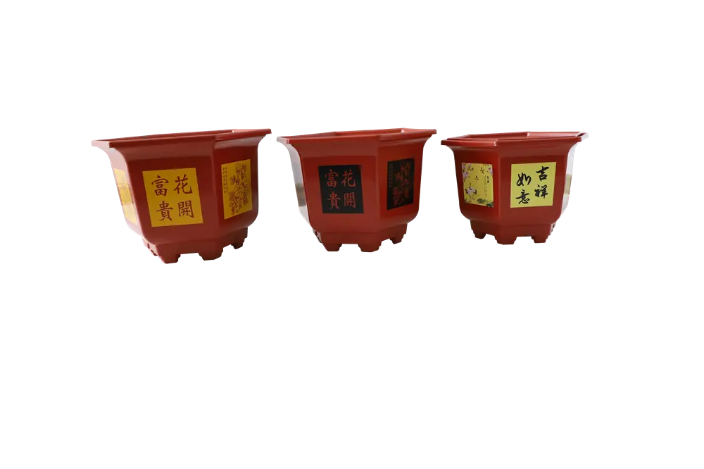 Factory Directly Supply Good Price China Cheap Hexagonal Flower Pots