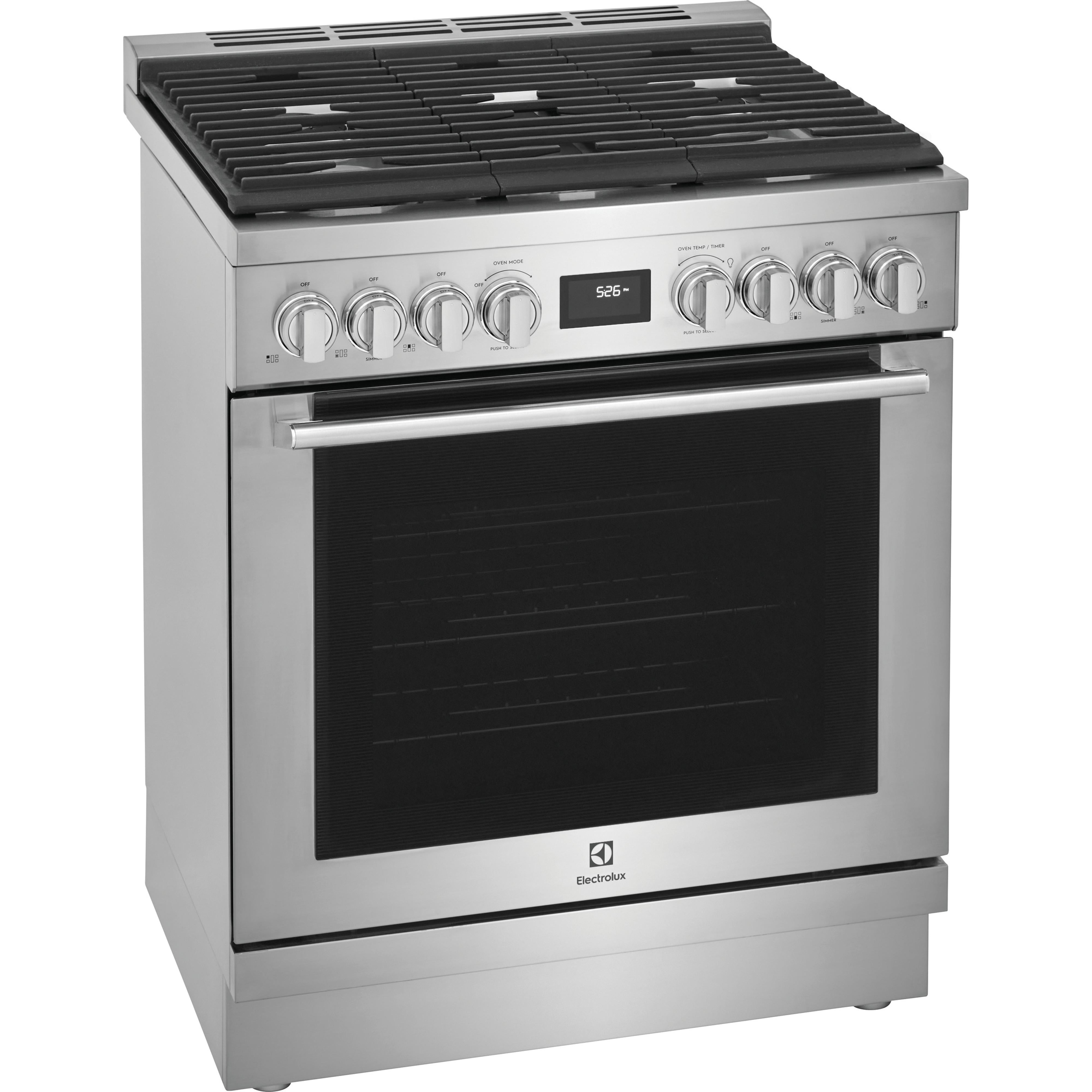 Electrolux 30-inch Dual-Fuel Freestanding Range ECFD3068AS