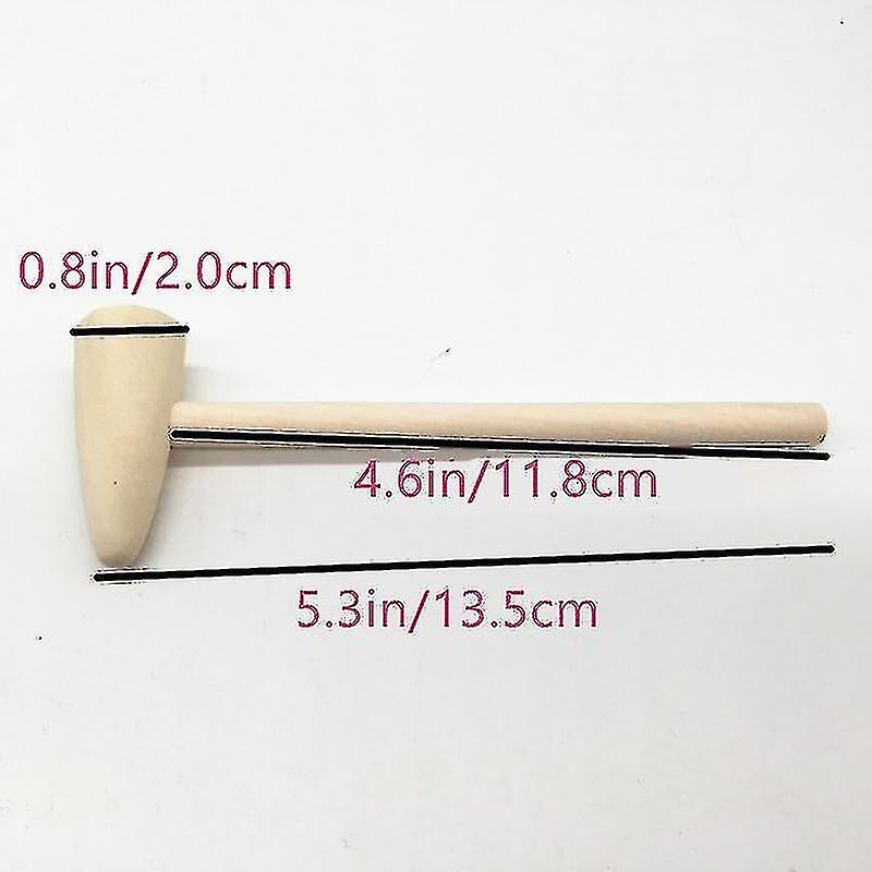 20pcs Children Toy Hammers Mini Mallets Small Wooden Hammer Toys Gifts