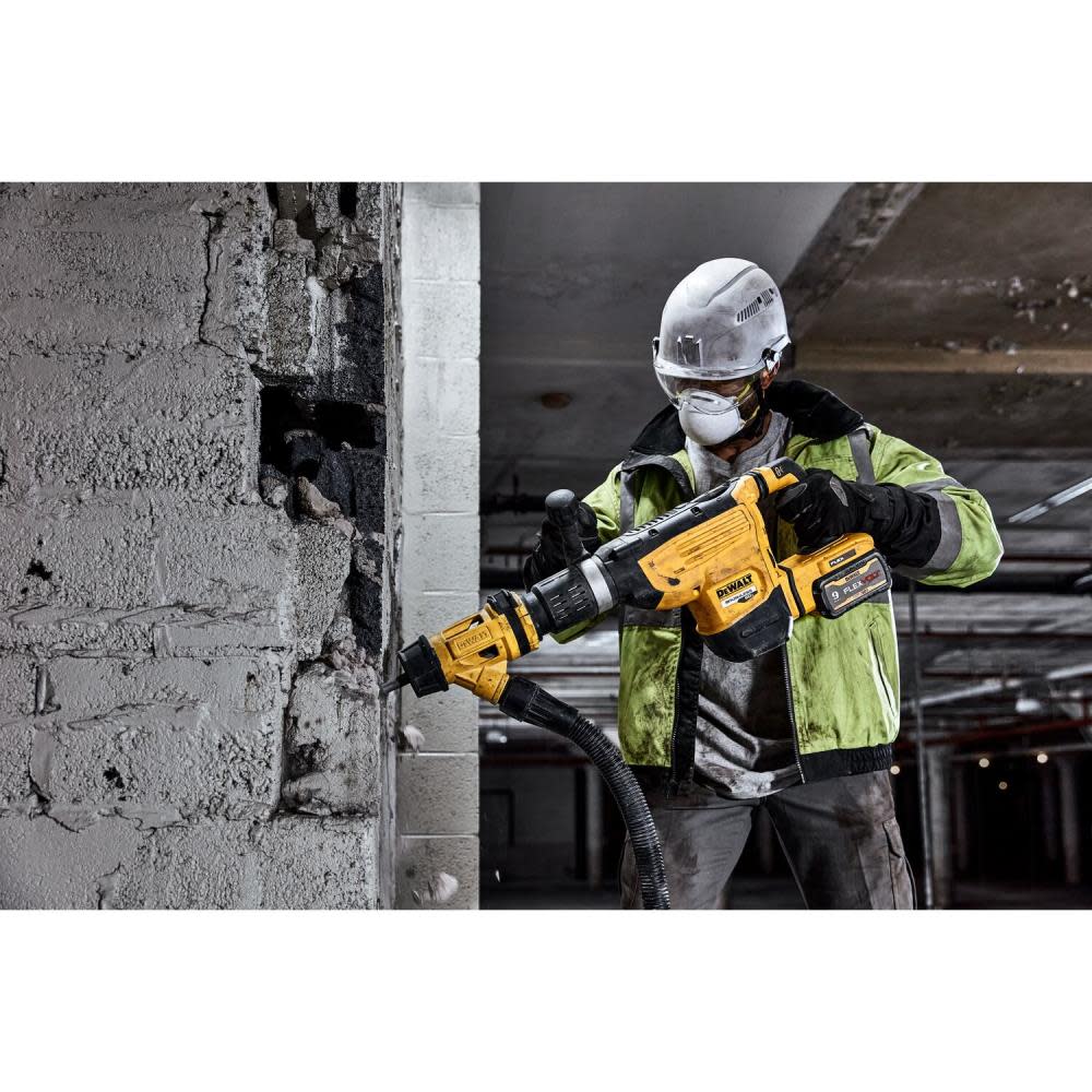 DEWALT 60V MAX Chipping Hammer Kit 22 lb. Cordless SDS MAX ;