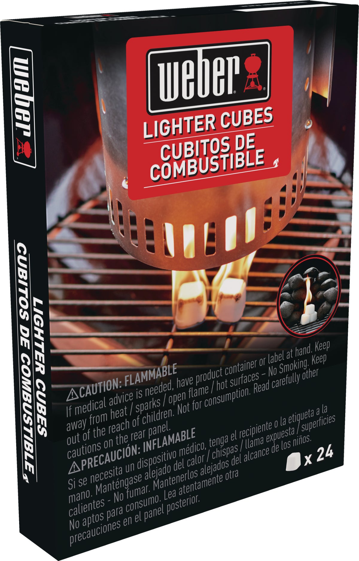 Weber Cube Fire Starter 24-Pack