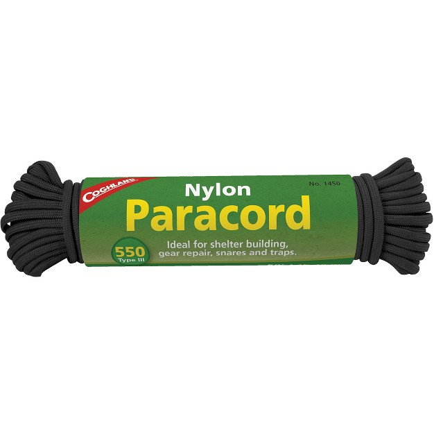 Coghlan x27 s Nylon Paracord 50 x27 Commercial 550 Cord Survival Emergency Rope