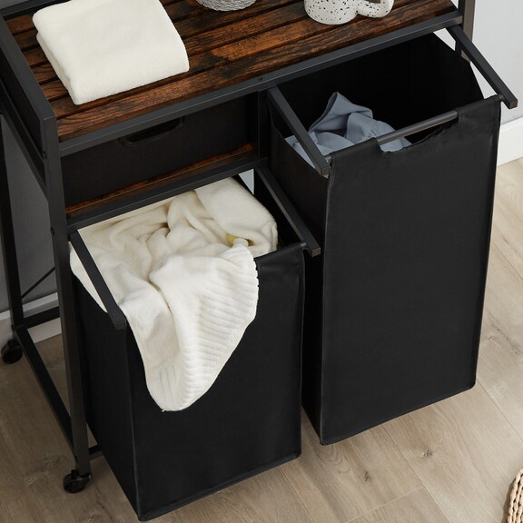 Laundry Basket  Laundry Hamper with Drawer  2 Laun...