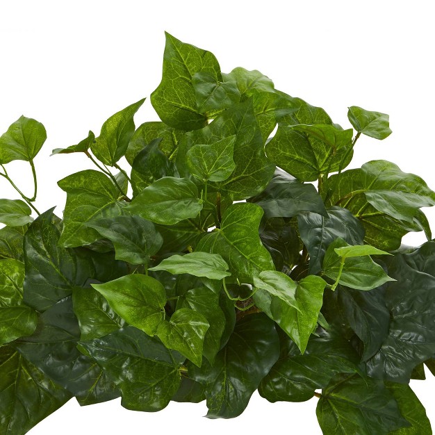 X 24 Artificial London Ivy Ledge Plant In Basket - Nearly Natural