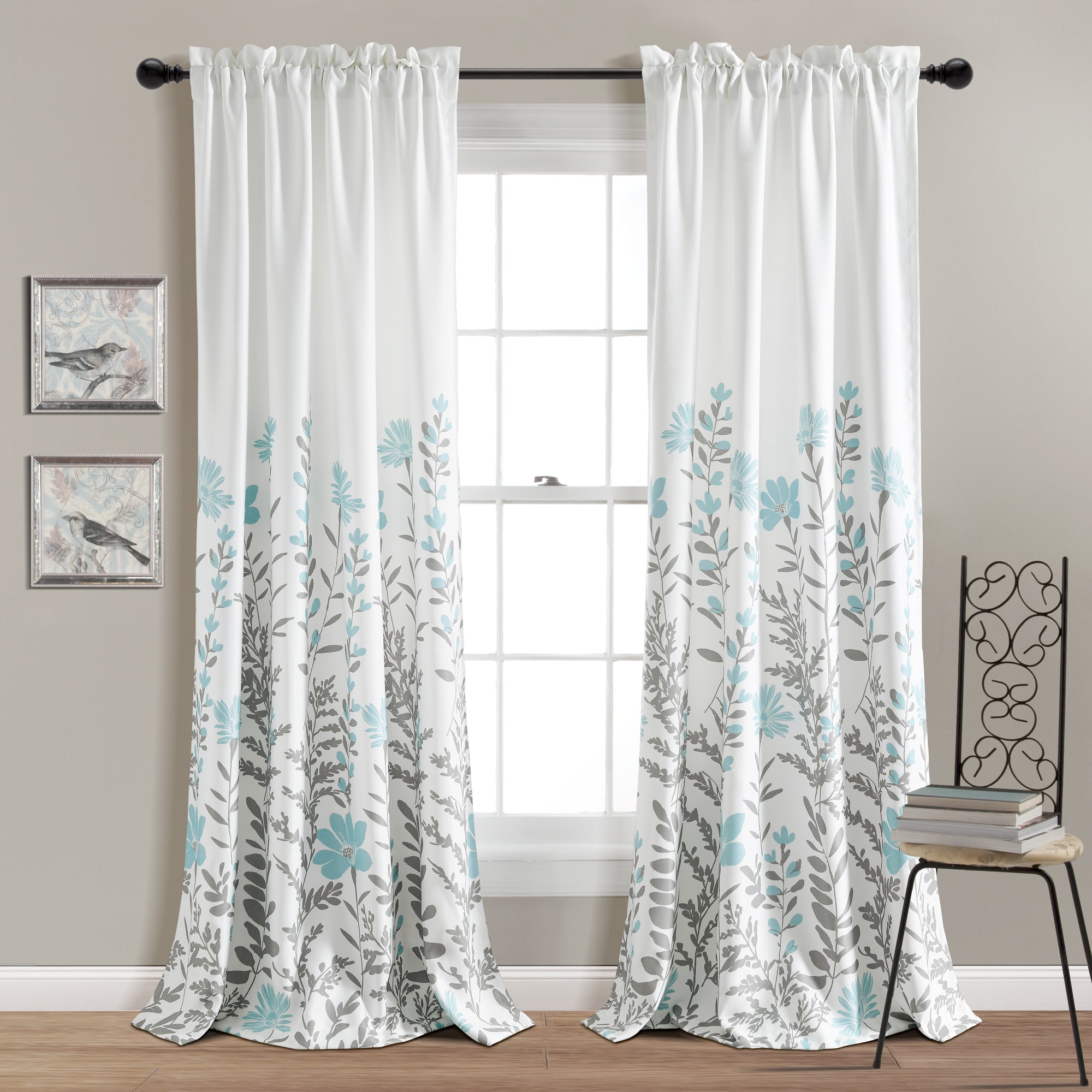 Aprile Room Darkening Window Curtain Set