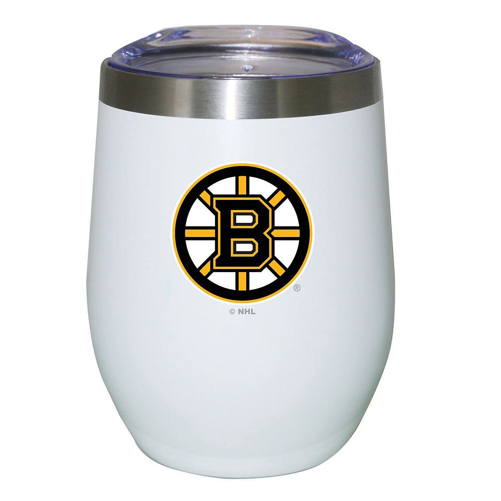 Boston Bruins 12oz. Logo Stemless Tumbler