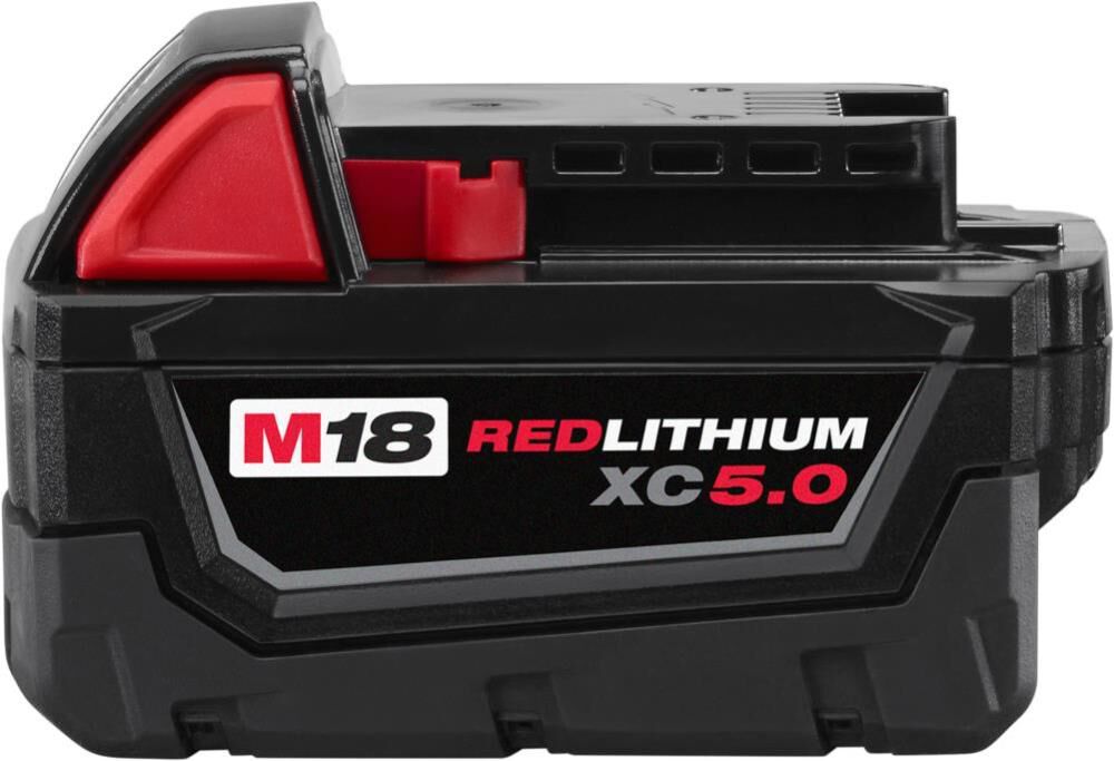 Milwaukee M18 REDLITHIUM XC 5Ah Batteries and Charger Starter Kit 48-59-1852P from Milwaukee