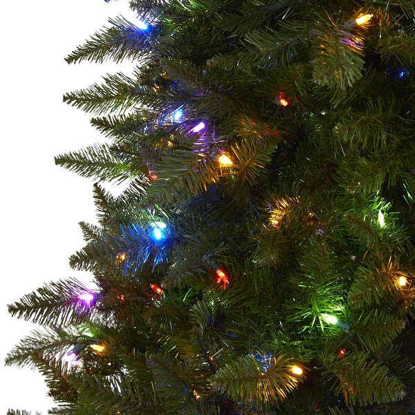 6.5' Vermont Spruce Christmas Tree with 450 Color Changing LED Lights