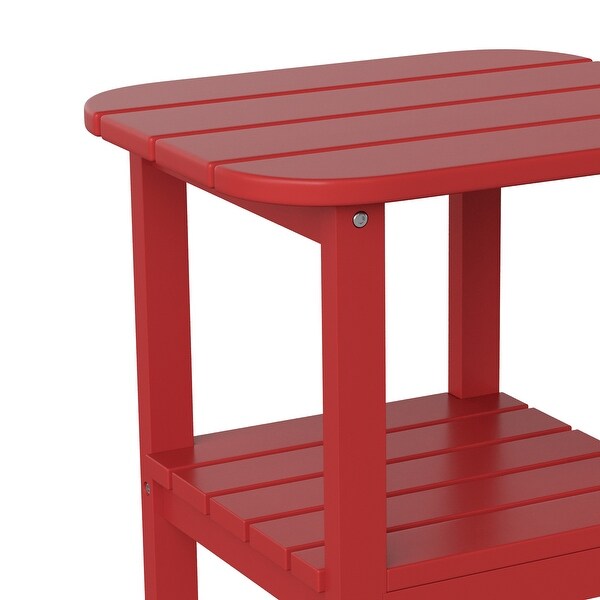 AllWeather Adirondack Style Patio Side Table