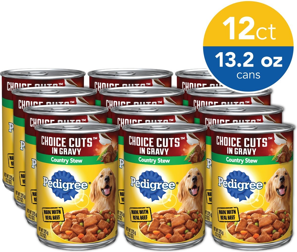 Pedigree Choice Cuts in Gravy Country Stew Adult Canned Wet Dog Food