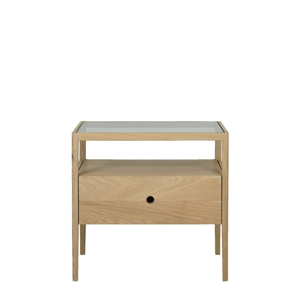 Spindle Bedside Table