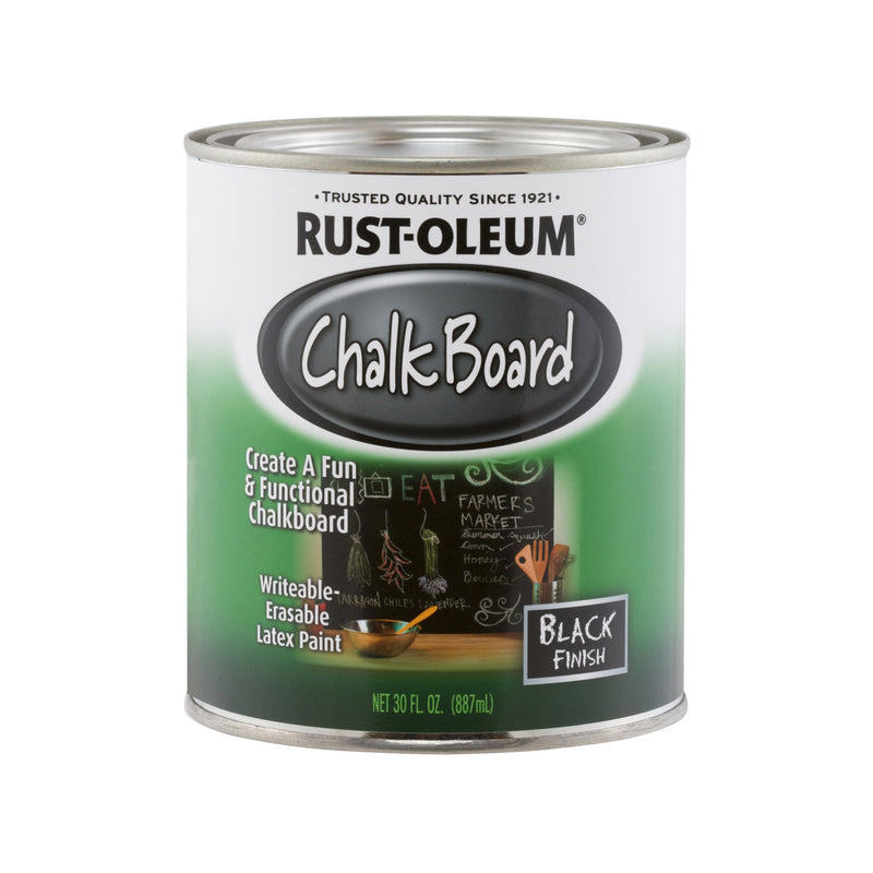 PAINT CHALKBOARD BLK30OZ