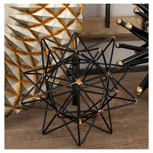 Modern Reflections Iron Geodesic Decorative Star 7 quot Olivia amp May