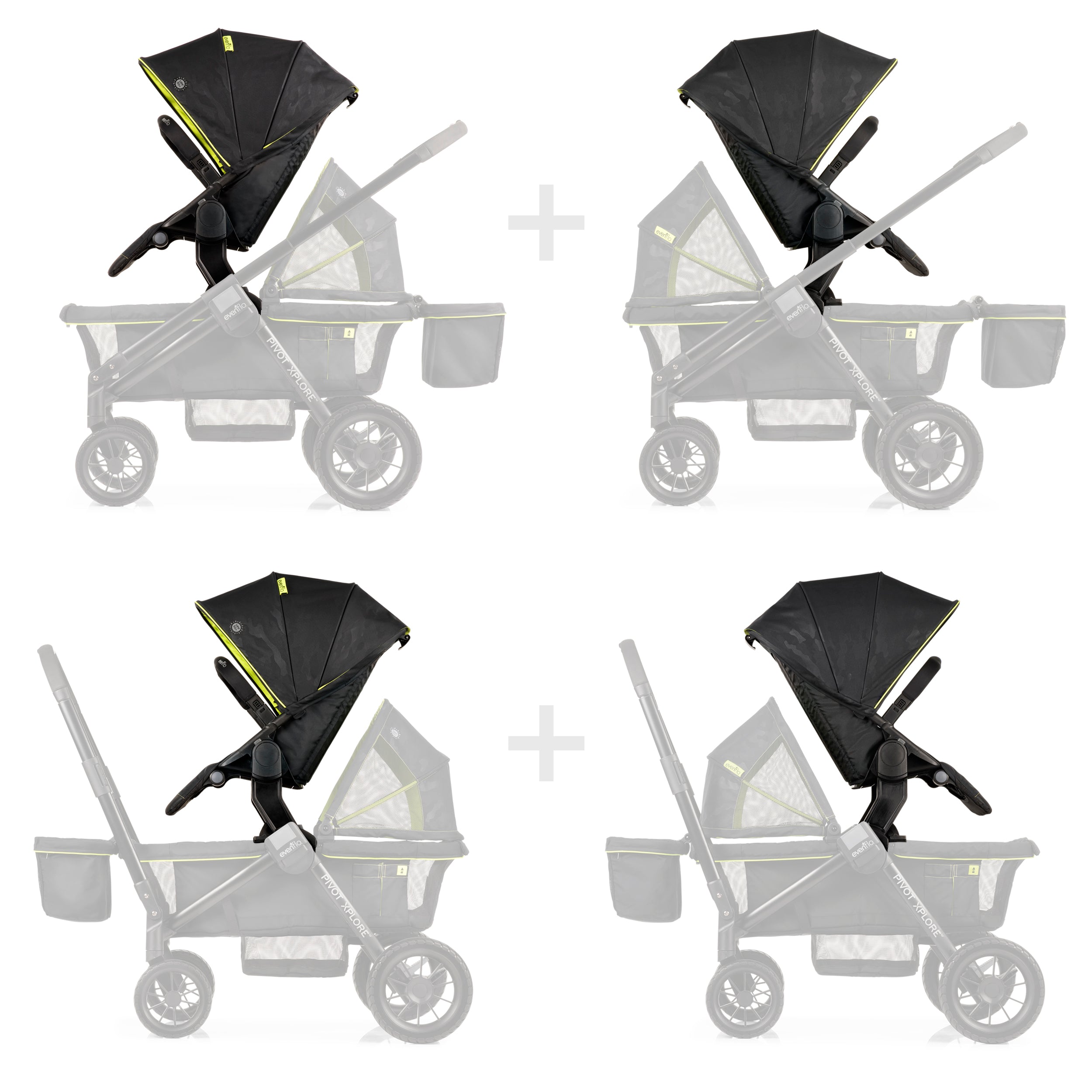 Pivot Xplore Stroller Wagon Toddler Second Stroller Seat