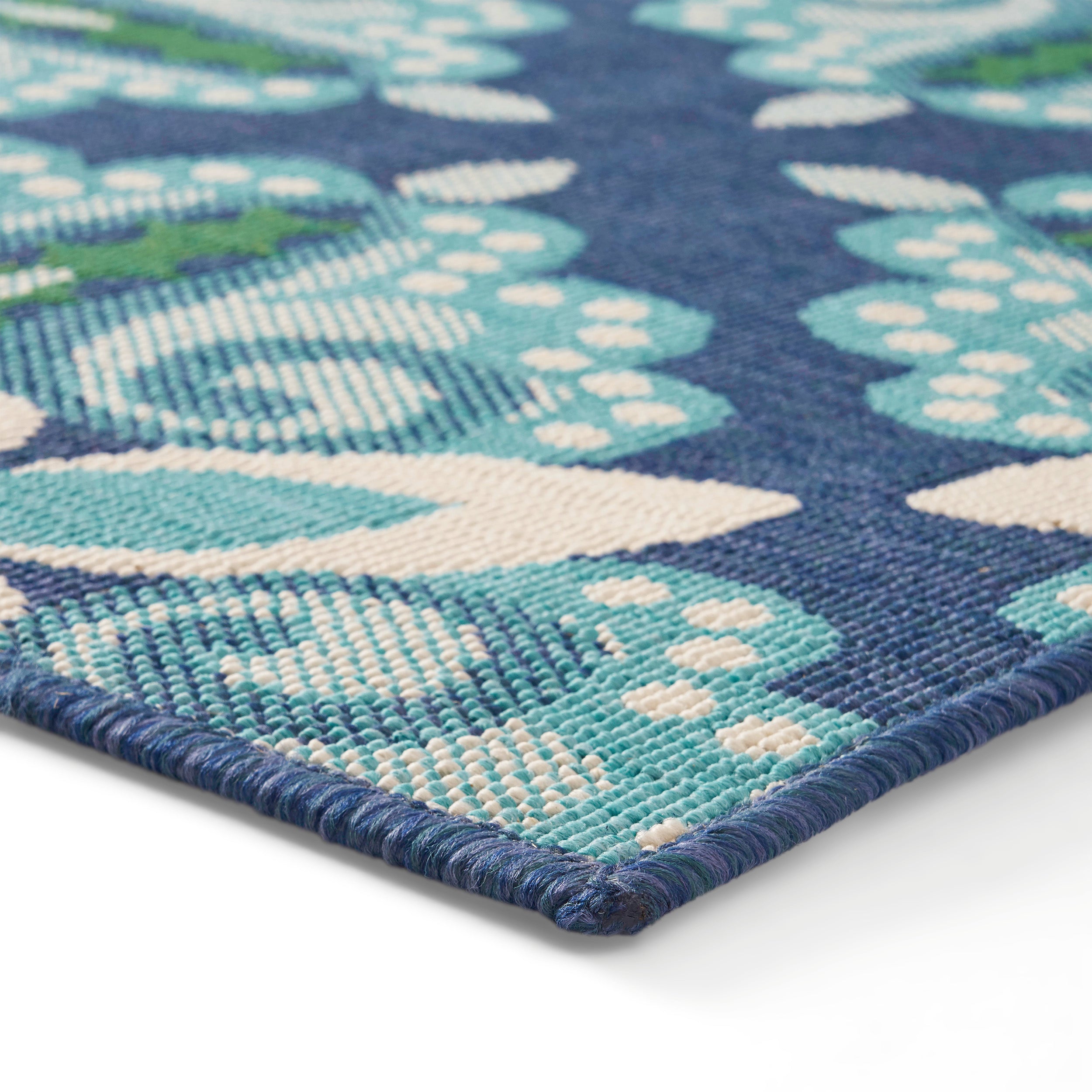 Sage Outdoor Medallion Area Rug