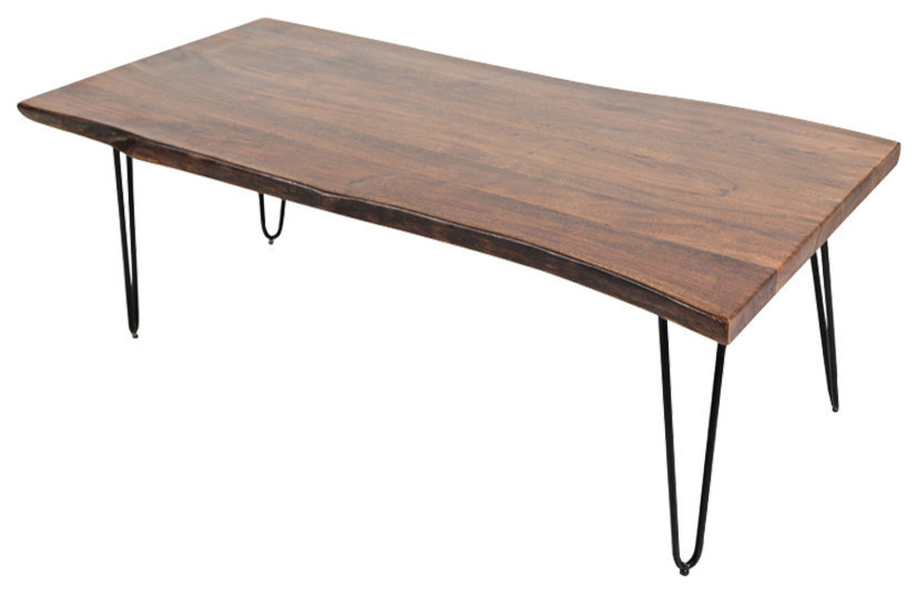 Nature  x27s Edge Cocktail Table   Industrial   Coffee Tables   by HedgeApple  Houzz