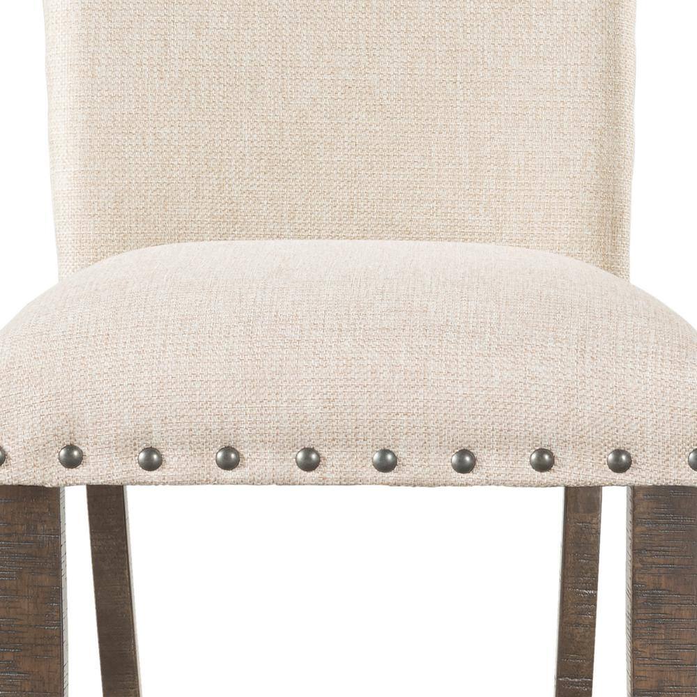 Dex Smookey Walnut Upholstered Side Chair Set DJX100SC