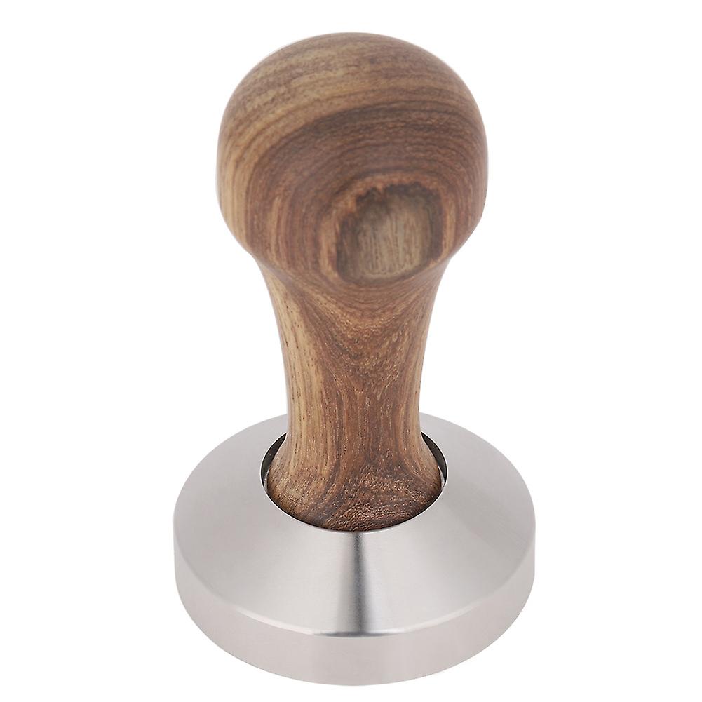 Practical Stainless Steel Coffee Tamper Espresso Powder Flat Press Hammer (51mm)