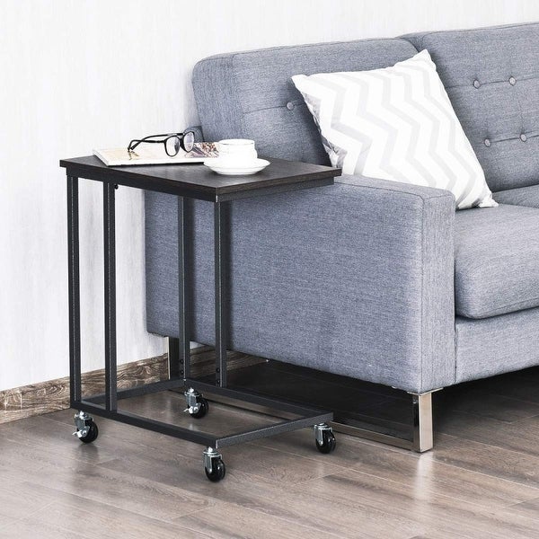 Rectangle Holder Mobile Side End Table