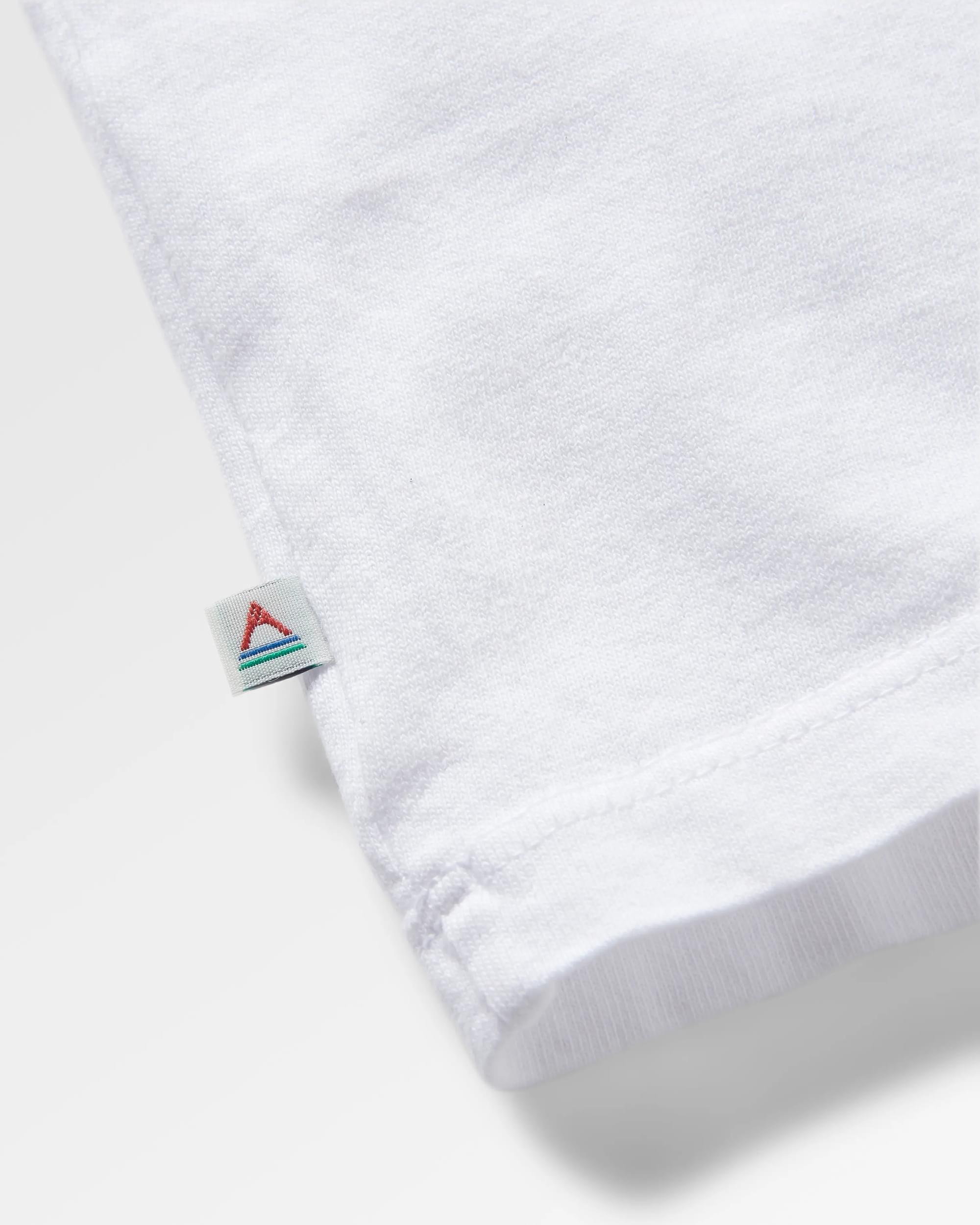 Alp Recycled Cotton T-Shirt - White