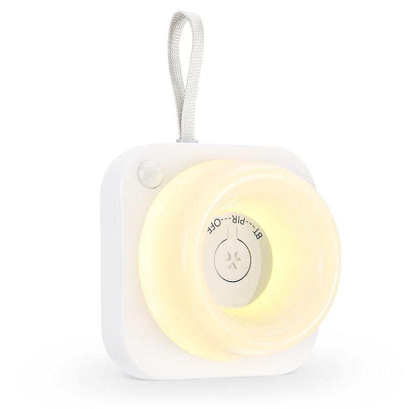 Pir Motion Sensor Led Night Lights App Control Colorful Lighting Rechargeable Timing Bedside Night Lamp For Living Room Bedroom