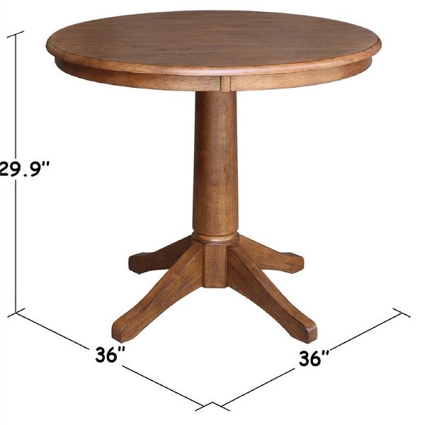 36 in. Round Top 29.9 in. H Dining Table