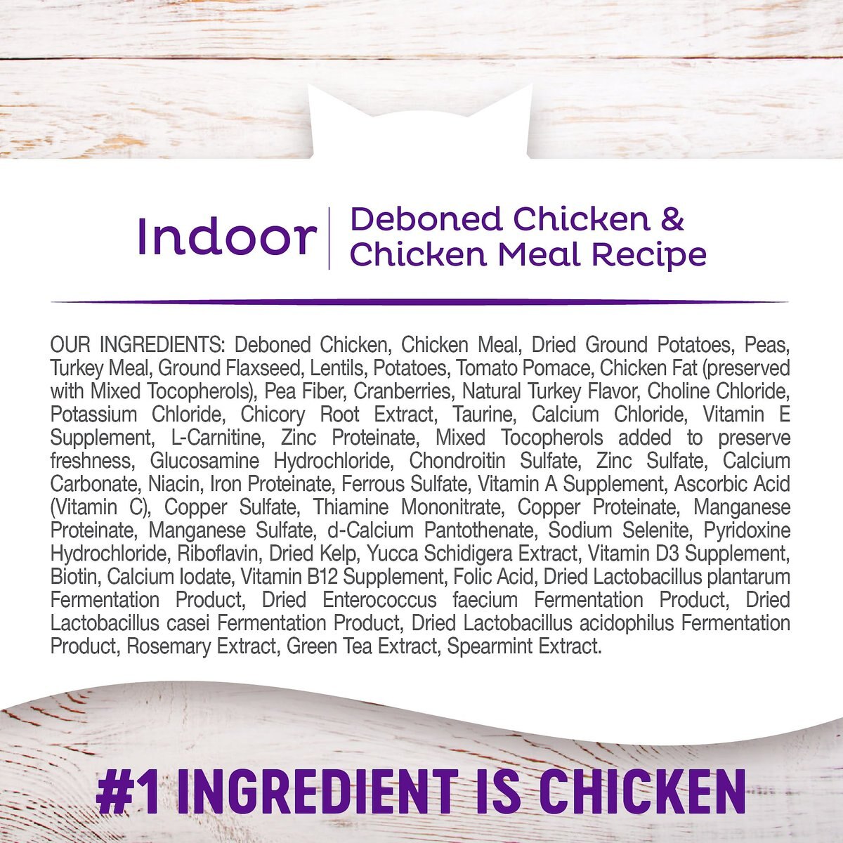 Wellness Complete Health Grain-Free Indoor Chicken Recipe Dry Cat Food