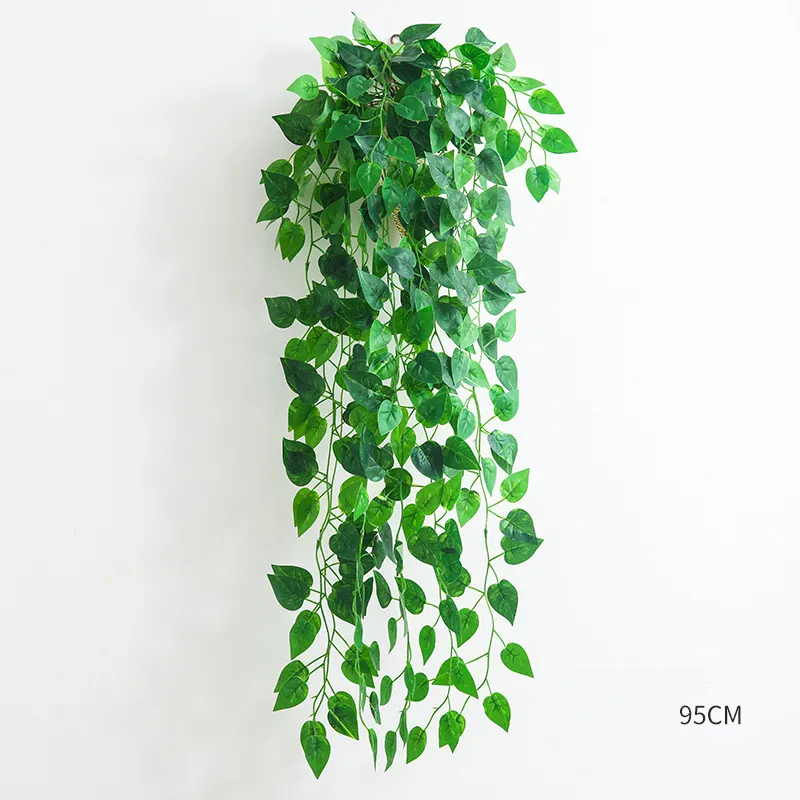 Factory supply artificial wall hanging decoration ivy vines wholesale green plants