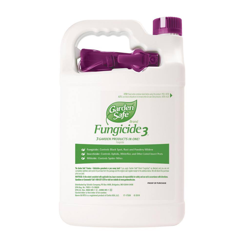 Garden Safe 128oz Fungicide3 Ready to Use HG-93202