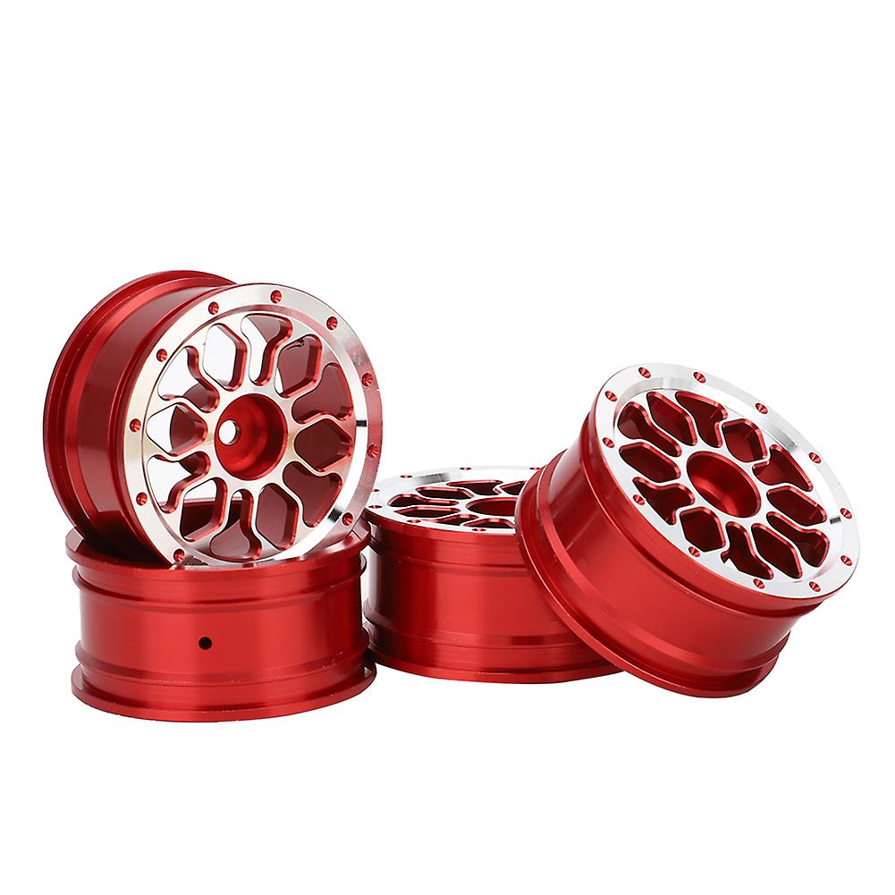 4pcs 1.9inch Aluminium Alloy Metal Wheel Hubs For 1:10 Remote Control Rc Climbing/drifting Carred