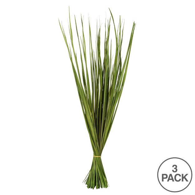 Basil Wild Flax Grass. Comes In 12oz (3 -4 Oz Bundles)， Dried