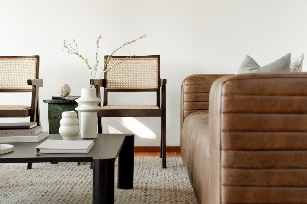 Post Coffee Table   Transitional   Coffee Tables   by Moe  x27s Home Collection  Houzz