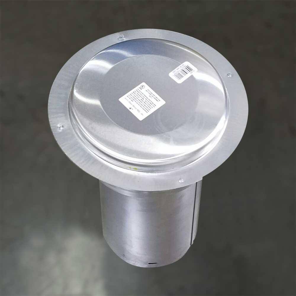 Gibraltar Building Products 4 in. Aluminum Code Cap Top Vent Pipe Flashing CC4T