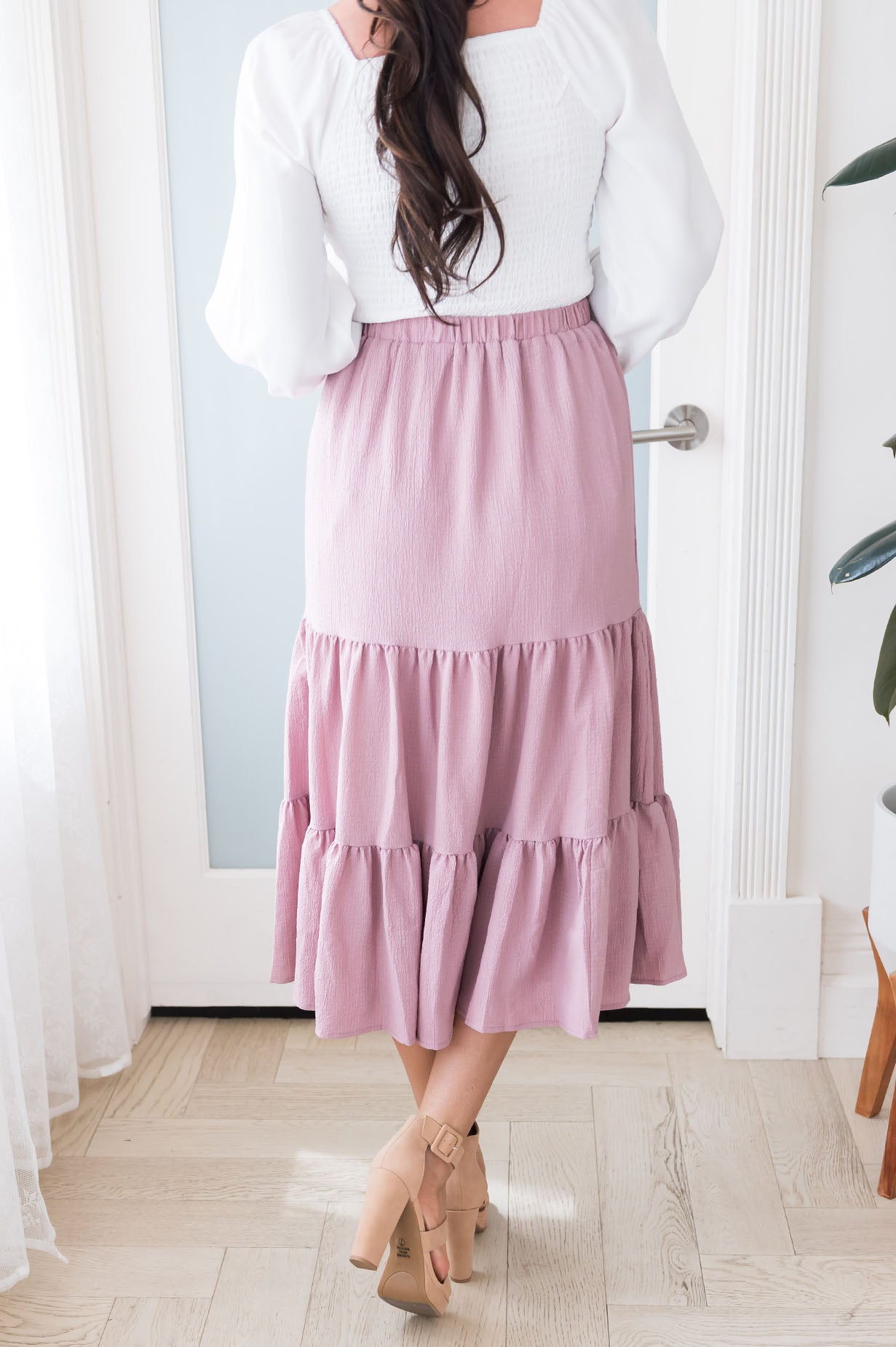 Happy Is Forever Modest Tier Skirt