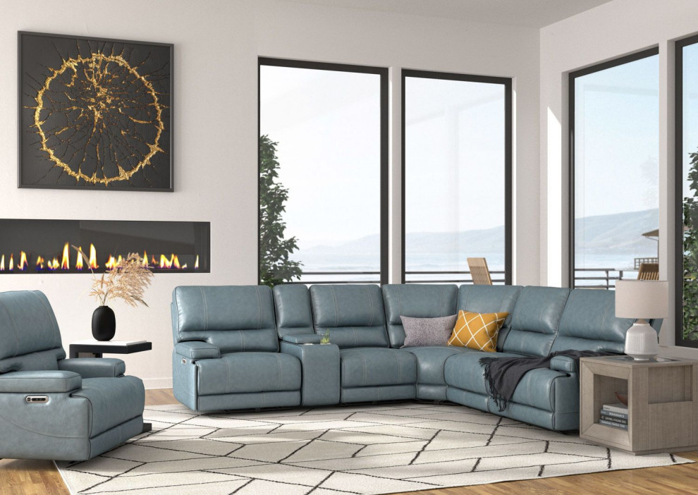 Parker Living Whitman Power Cordless Sofa   Contemporary   Sofas   by Unlimited Furniture Group  Houzz