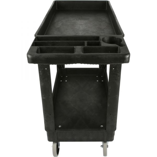 Lorell Storage Bin Utility Cart