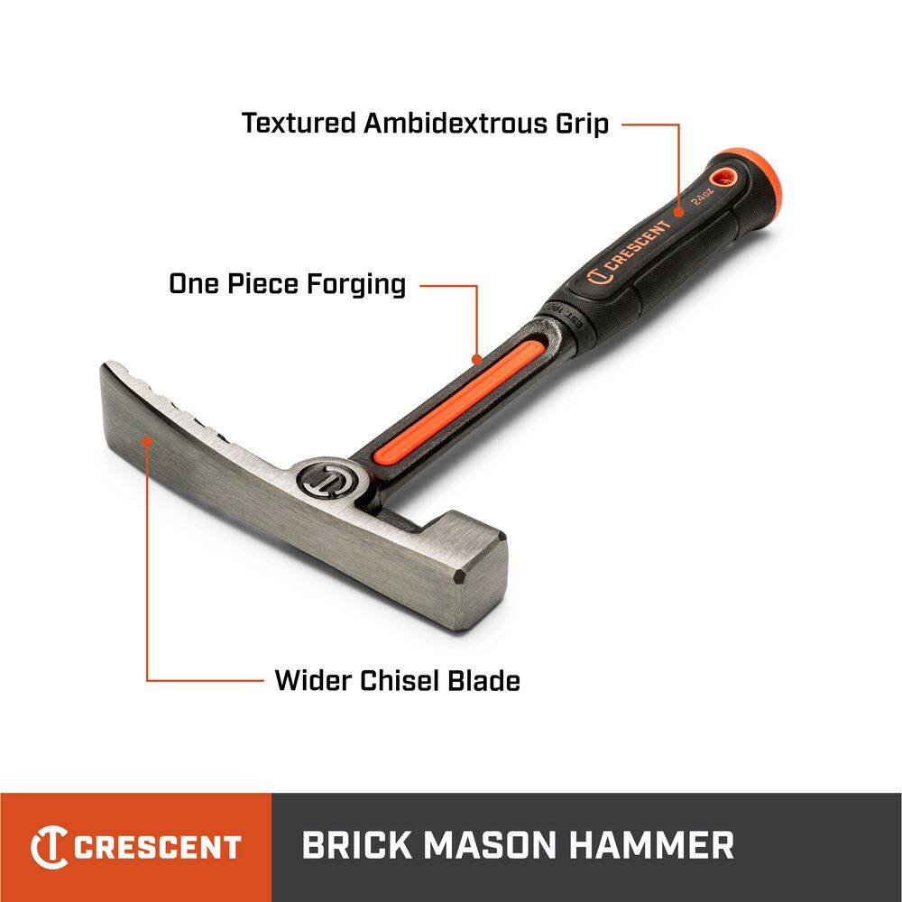 Crescent 24 oz. Steel Brick Hammer CHSBK24