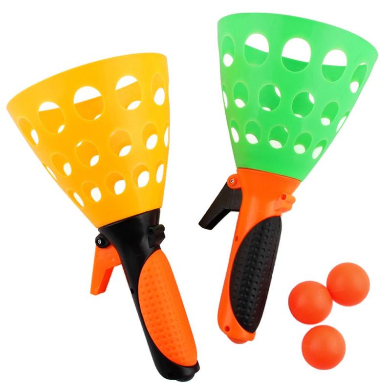 Pop And Catch Ball Game Play Toys Outdoor Yard Fun Sports Game For Kids Children