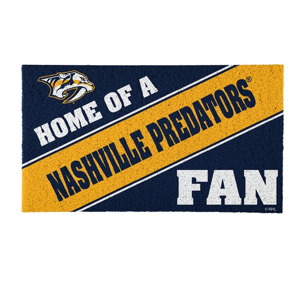 Evergreen Nashville Predators Pvc Mat Color