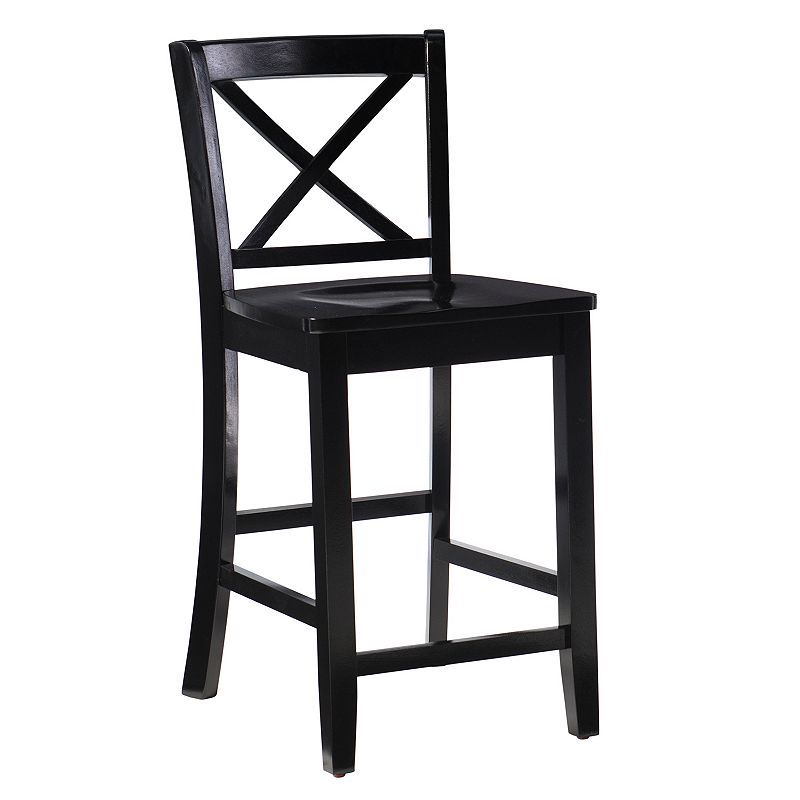 Linon X-Back Counter Stool