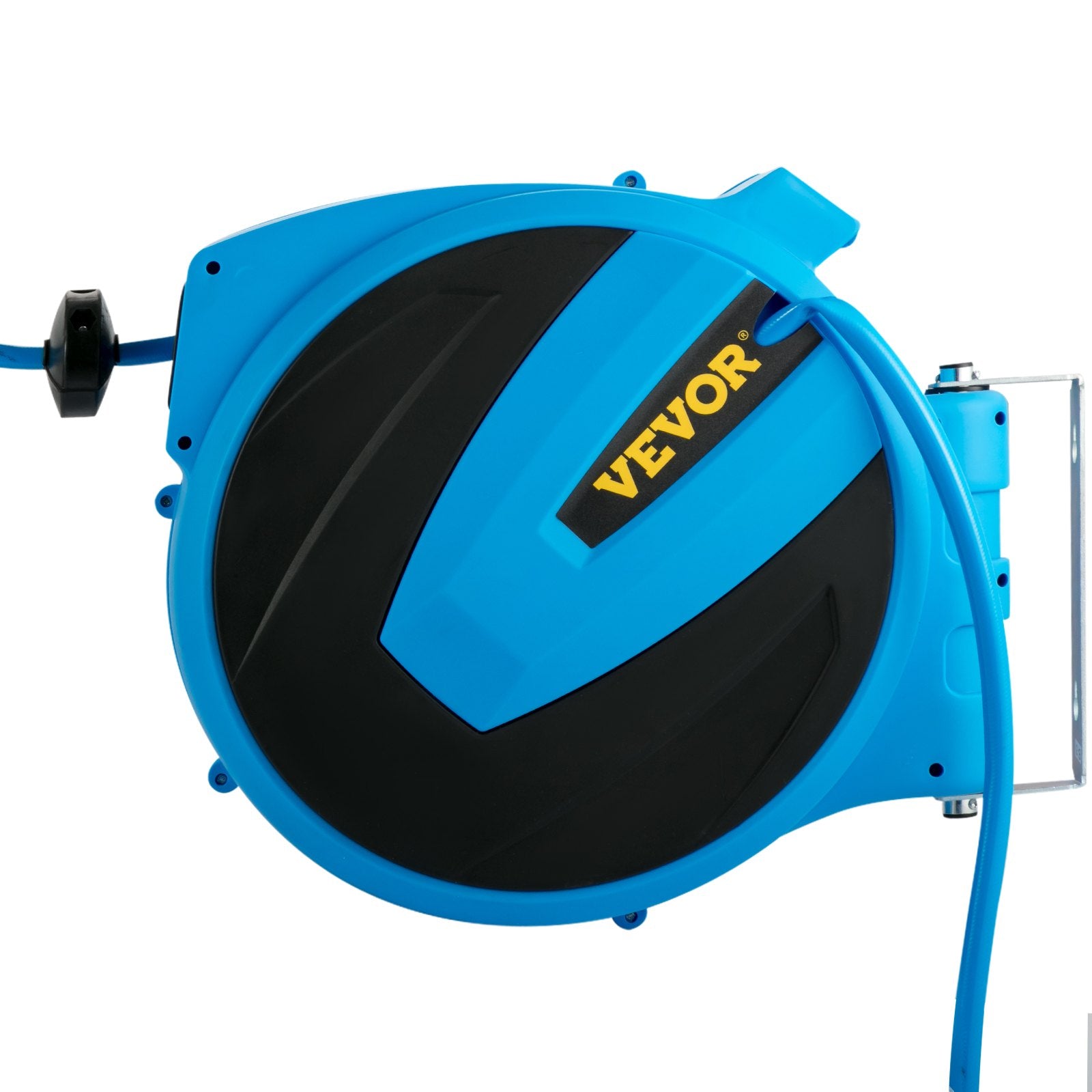 VEVOR Retractable Hose Reel - 1/2 Inch x 100 ft Automatic Rewind Water Hose with Any Length Lock