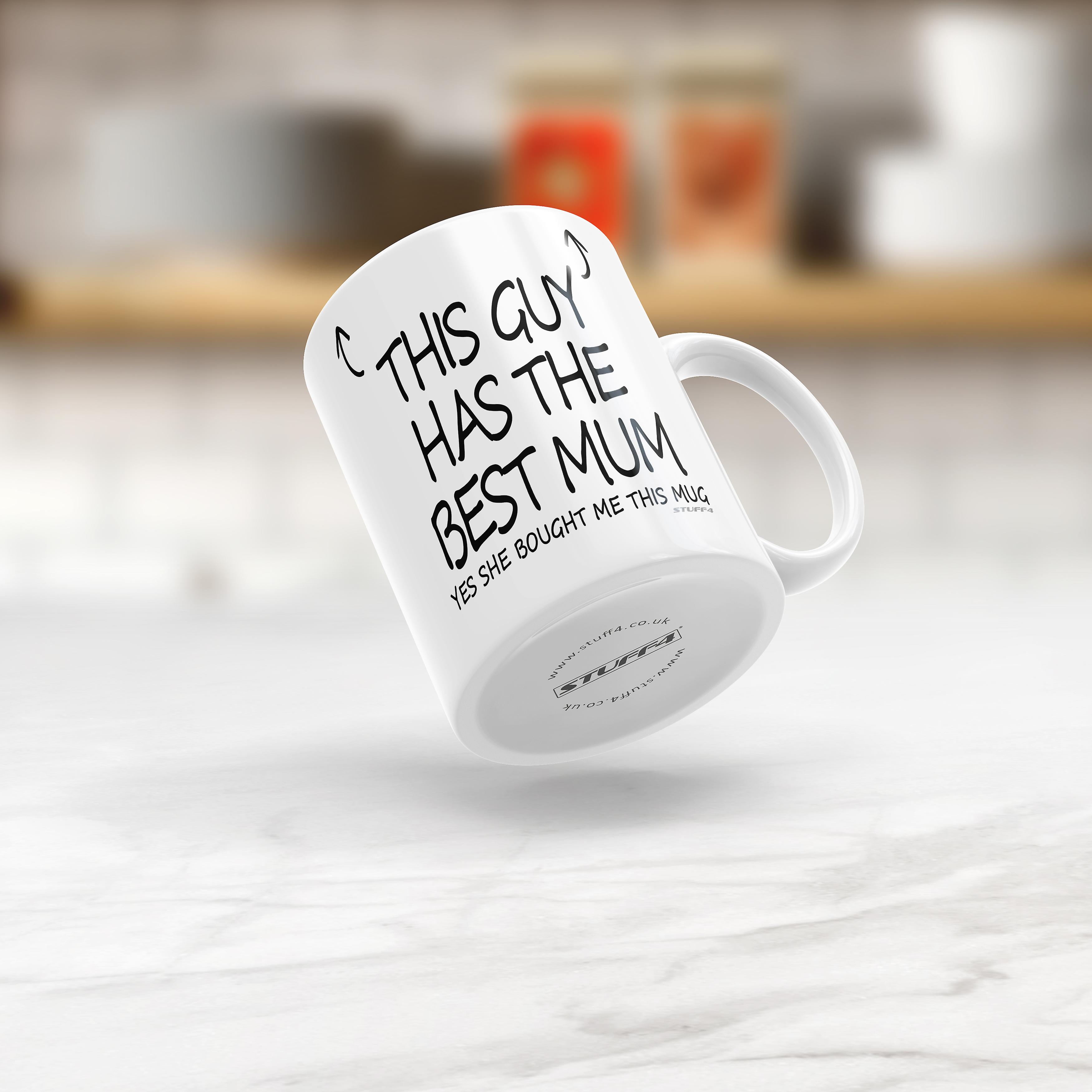 This Guy Has The Best Mum Mug Son Birthday Present Gifts Coffee Mugs Christmas 11oz Premium Tea Cup