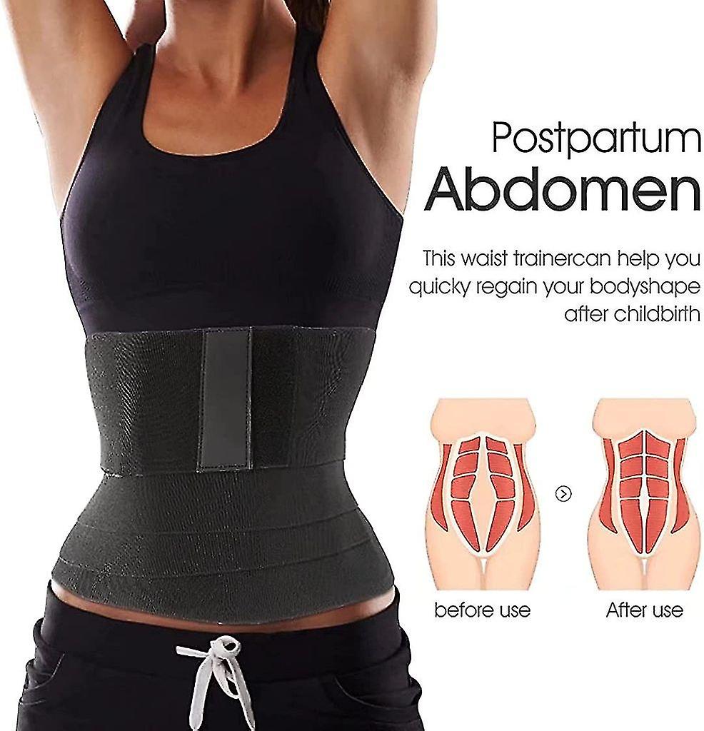 Tiktok Women's Belly Band Snatch Bandage Wrap Lumbar Waist Support Trainer Belt